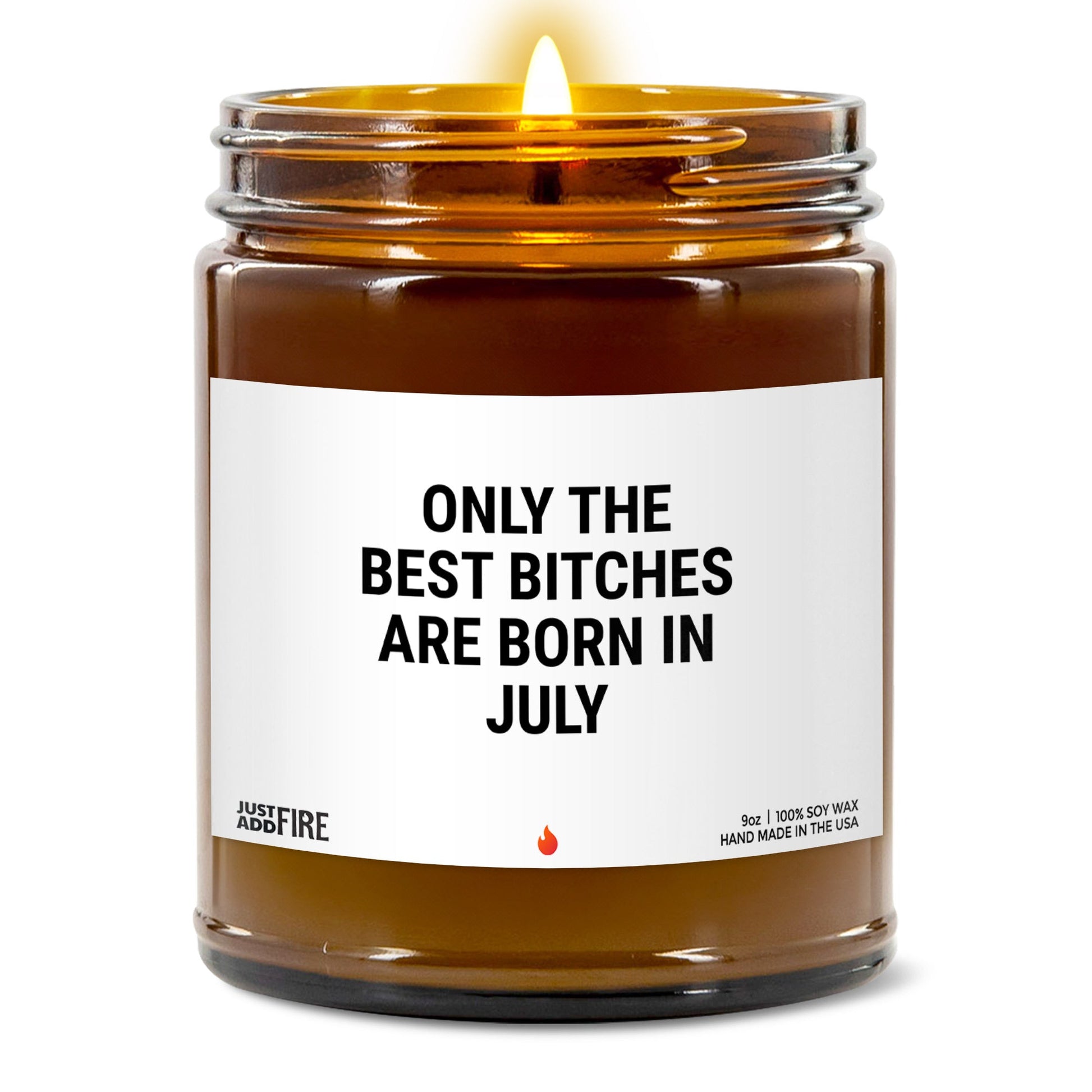 Only The Best Bitches Are Born In February Soy Wax Candle