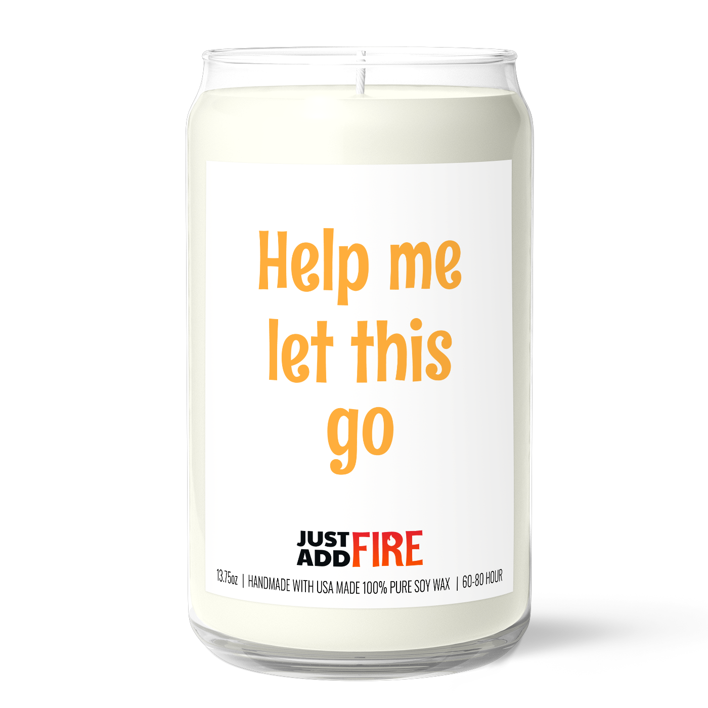 Help Me Let This Go Soy | Premium 13.75oz Soy Candle | Cinnamon & Sugar