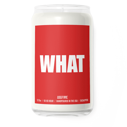 What The Fuck 3 Pack Candle Bundle | Premium 13.75oz Soy Candle | Eucalyptus